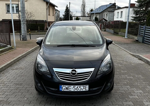 Opel Meriva cena 18400 przebieg: 309268, rok produkcji 2012 z Kuźnia Raciborska małe 121